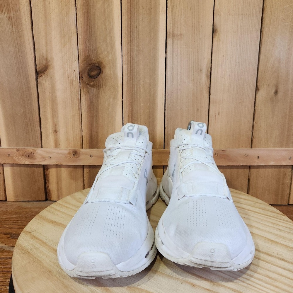 On Cloudnova 2 Shoes Womens 9 White Mesh Running Sneakers CloudTec Athletic - Picture 2 of 10